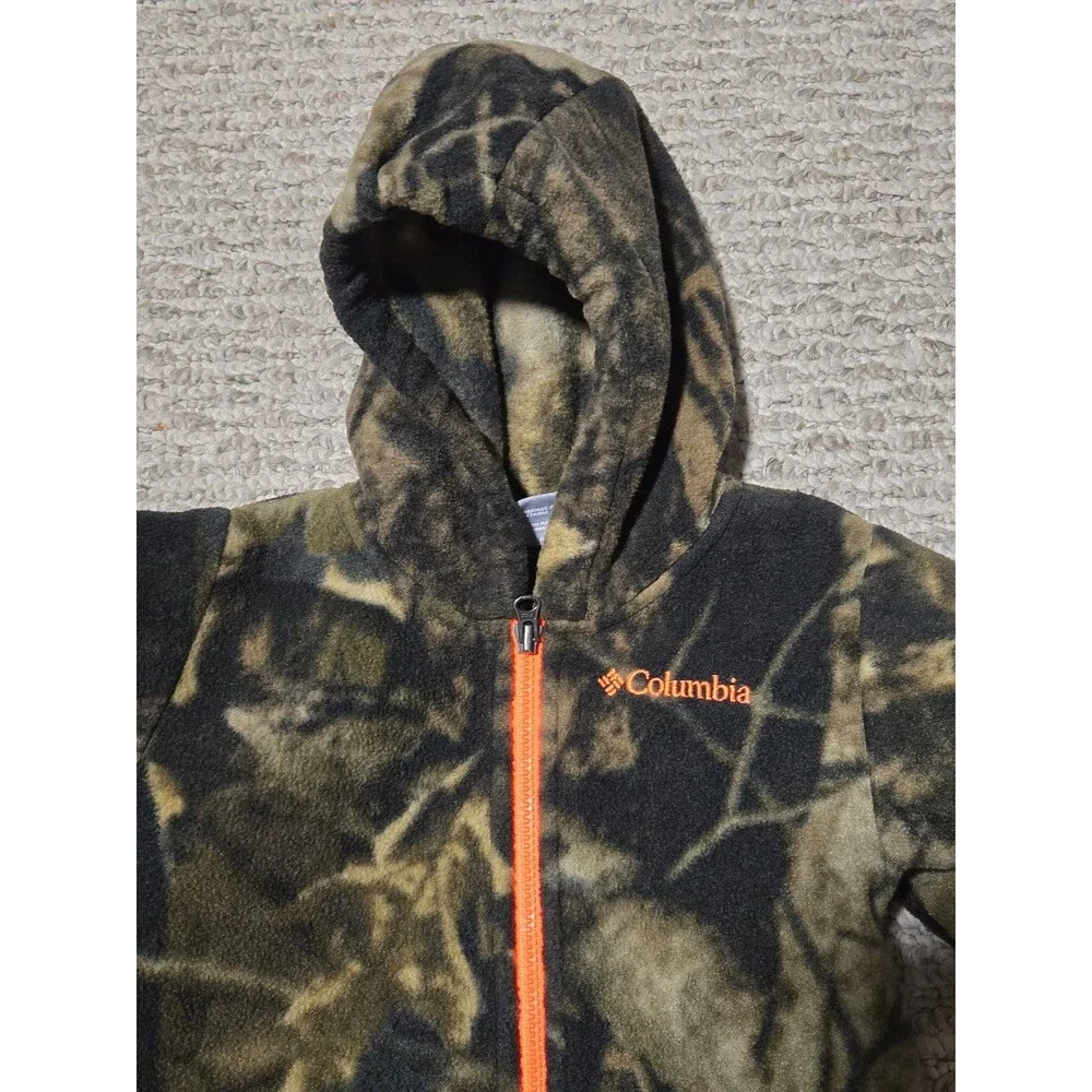 Columbia Snowtop II Bunting Infants Camo Orange Infant size 6-12 Months unisex